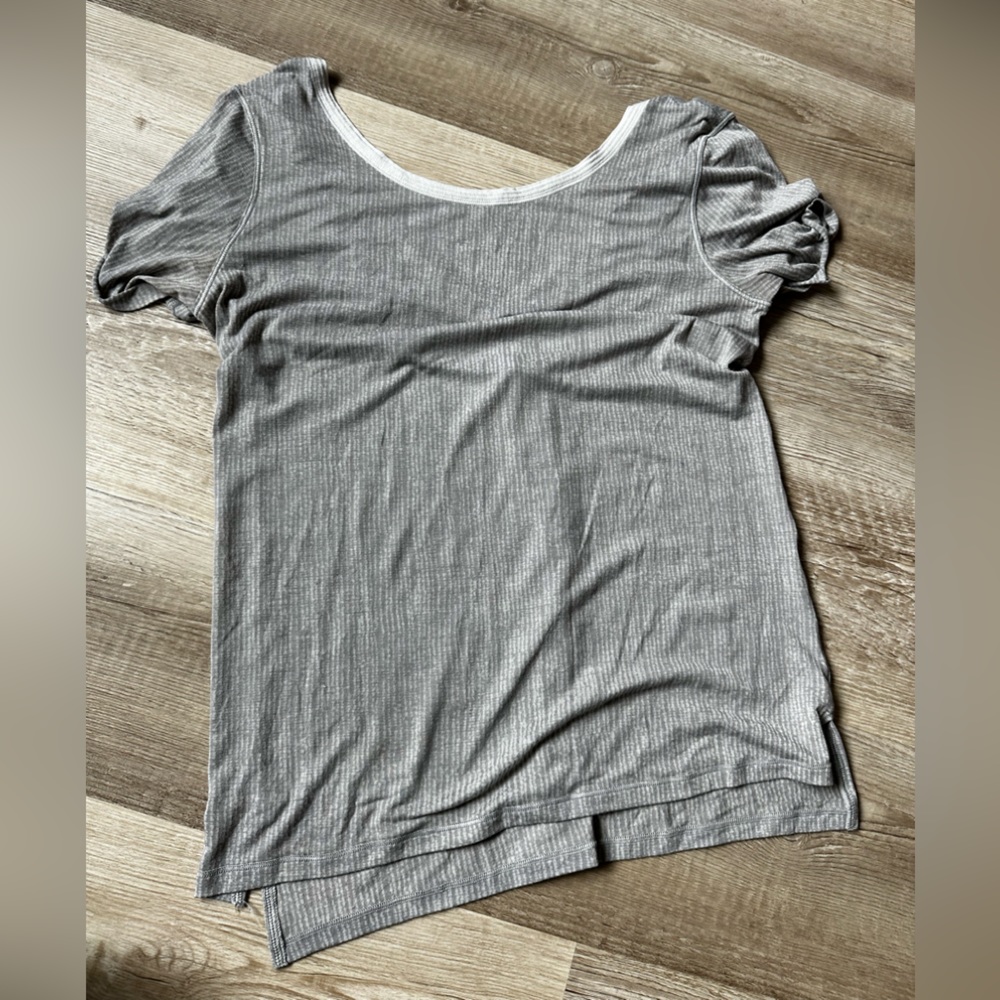 Lululemon Grey Shirt. Size 4